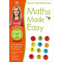 Maths Made Easy: Numbers, Ages 3-5 (Preschool) von KNV Besorgung