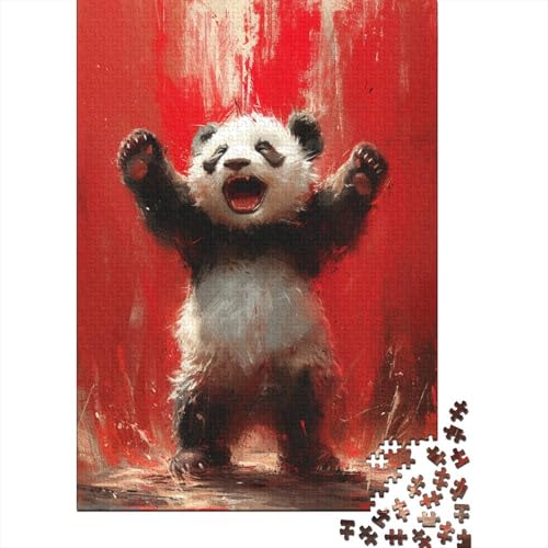 Riesenpanda Puzzle 1000 Teile Puzzle Für Erwachsene Und Kinder Ab 14 Jahren Puzzel 1000pcs (75x50cm) von KOABERUVN