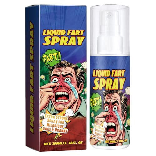 KOAHDE Flüssiger Furz,Furzspray Mischung,Furzspray Prank Extrem,Gag-Geschenken,Furzspray,Arsch Furz Spray Streich,Witz Streich Spielzeug für Büro Party Haus Innen,30ml von KOAHDE