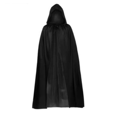 KOAHDE Verkleiden Halloween Umhang und Hexenhut,Halloween Umhang,Halloween-Umhang Aus Samt,Hexenkostüm Damen Halloween,Umhang Mit Kapuze Schwarz Halloween kostüm,Mittelalter Umhang Cape von KOAHDE