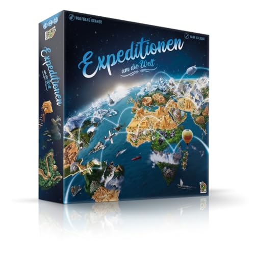 KOBOLD SPIELEVERLAG | Expeditionen um die Welt | Familienspiel | Deutsch von KOBOLD SPIELEVERLAG