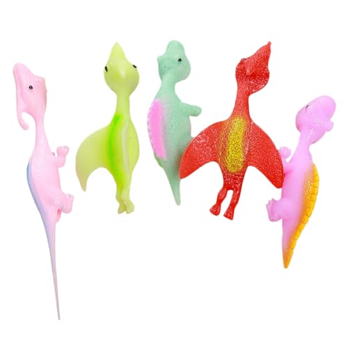 KOBONA -Dinosaurier-Fingerspielzeug, kreatives Design, Stressabbau-Spielzeug,, Auswurf-Dinosaurier-Spielzeug, Dekompressionsspielzeug für Kinder von KOBONA