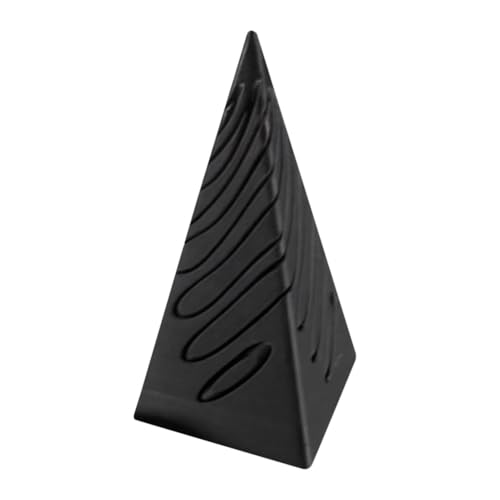 KOBONA Impossible Pyramid Passthrough Sculpture, 3D-gedrucktes Spiralkegel-Spielzeug, Angst Stressabbau Spielzeug, Mini Pyramidenmodell Statue Cone Toy für Kinder und Erwachsene von KOBONA