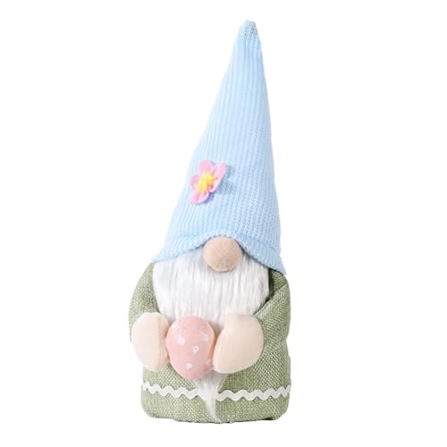 for Oster-GNOME Plüschpuppen, Frühlingsdekorationsgolem Figuren, for Oster Plüschzwerg, schwedische GNOME Puppen, Frühlingsgesichtsloser Zwerge, for for Oster- und Frühlingsferien Dekoration von KOBONA