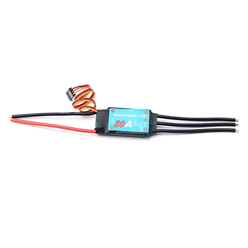 KOCAN 30A Brushless ESC Bidirektionaler elektronischer Geschwindigkeitsregler für RC Auto Boot Fernbedienung Schiff von KOCAN