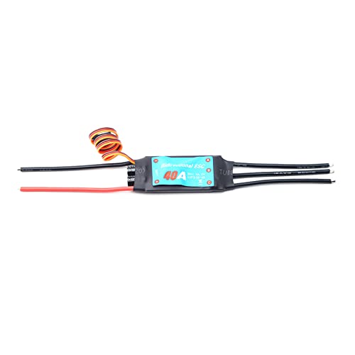 KOCAN 40A Brushless ESC Bidirektionaler elektronischer Geschwindigkeitsregler für RC Auto Boot Fernbedienung Schiff von KOCAN