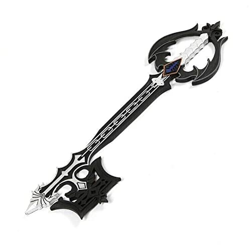 KOGUMA Kingdom Hearts Oblivion Keyblade Cosplay Foam Prop Schwarz/Weiß (Schwarz) von KOGUMA