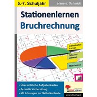 Stationenlernen Bruchrechnung von KOHL VERLAG Der Verlag mit dem Baum