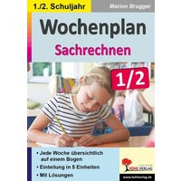 Wochenplan Sachrechnen / Klasse 1-2 von KOHL VERLAG Der Verlag mit dem Baum