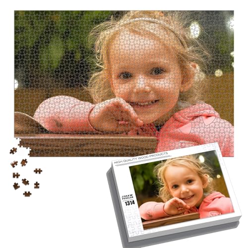 Individuelle Fotopuzzles - Personalisierte Puzzles mit Ihren eigenen Fotos, perfekte personalisierte Geschenke für Geburtstage, Muttertag, Valentinstag und Hochzeiten von KOLOWKO