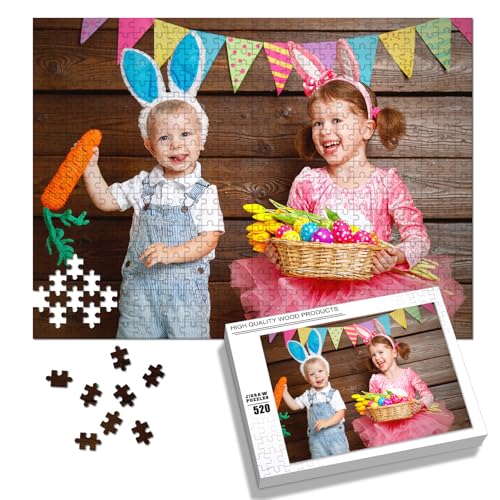 Individuelle Fotopuzzles - Personalisierte Puzzles mit Ihren eigenen Fotos, perfekte personalisierte Geschenke für Geburtstage, Muttertag, Valentinstag und Hochzeiten von KOLOWKO