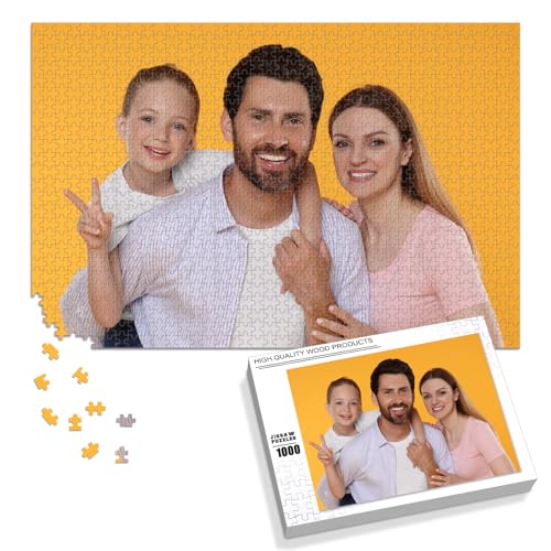 Individuelle Fotopuzzles - Personalisierte Puzzles mit Ihren eigenen Fotos, perfekte personalisierte Geschenke für Geburtstage, Muttertag, Valentinstag und Hochzeiten von KOLOWKO