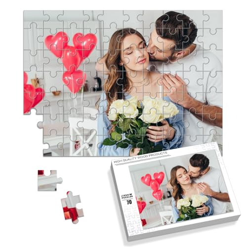 Individuelle Fotopuzzles - Personalisierte Puzzles mit Ihren eigenen Fotos, perfekte personalisierte Geschenke für Geburtstage, Muttertag, Valentinstag und Hochzeiten von KOLOWKO