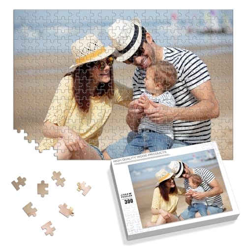 Individuelle Fotopuzzles - Personalisierte Puzzles mit Ihren eigenen Fotos, perfekte personalisierte Geschenke für Geburtstage, Muttertag, Valentinstag und Hochzeiten von KOLOWKO