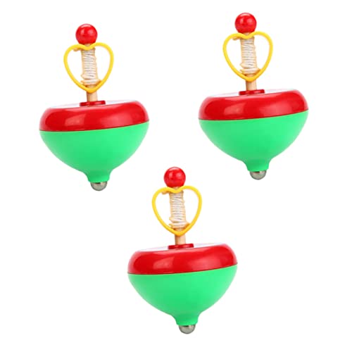 3 Stück Zugseil Liebe Kreisel Spielzeug Kleinkind Spielzeug Kinder Gyro Kinderspielzeug Top Kinder Tops Top Spielzeug Kinder Gyro Spielzeug Kind Gyro Spielzeug Gyro Spielzeug Für KOMBIUDA von KOMBIUDA