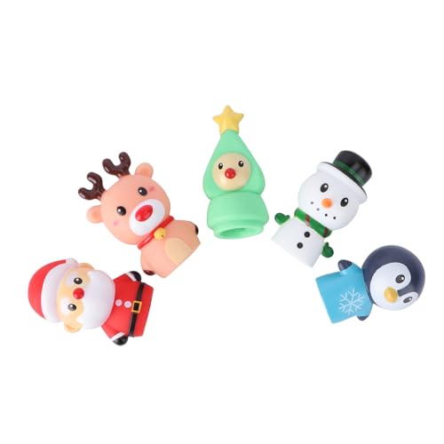 5St Finger Puppen beruhigen interaktives Party für Hand Puppet Fingerpuppen für Babys Handpuppen Toy Handpuppe Fingerspielzeug Vinyl Colorful KOMBIUDA von KOMBIUDA