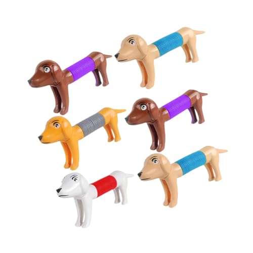 6St Stressabbauendes Hundespielzeug Pop-Röhren Pop-Sensorik-Fidgets stressabbau Spielzeug dekompressionsspielzeug Stretchspielzeug für Partys Lustiges Spielzeug Hündchen 6St Stressabbauendes Hundespielzeug Pop-Röhren Pop-Sensorik-Fidgets stressabbau Spielzeug dekompressionsspielzeug Stretchspielzeug für Partys Lustiges Spielzeug Hündchen von KOMBIUDA