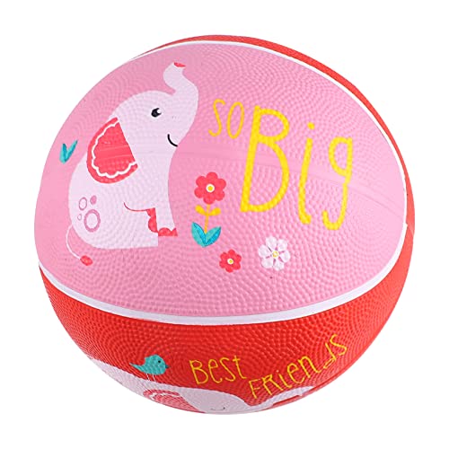 KOMBIUDA 1 STK der Ball Fitness Ball fitnessball Sport Skill Ball pufferball Spielzeugball funnytoys Gummiball für Cartoon-Gummiball Kindersportball nützliches Lernspielzeug Rosa von KOMBIUDA