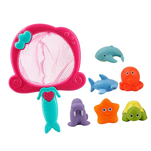 KOMBIUDA 1 Satz Angeln Shower Toys Aqua Spielzeug Imaginative Play Toy Bathtub Game Badespielzeug für Kinder Mini-Spielzeug Mini-Tierspielzeug Spielzeug für die Babyparty Plastik rot von KOMBIUDA