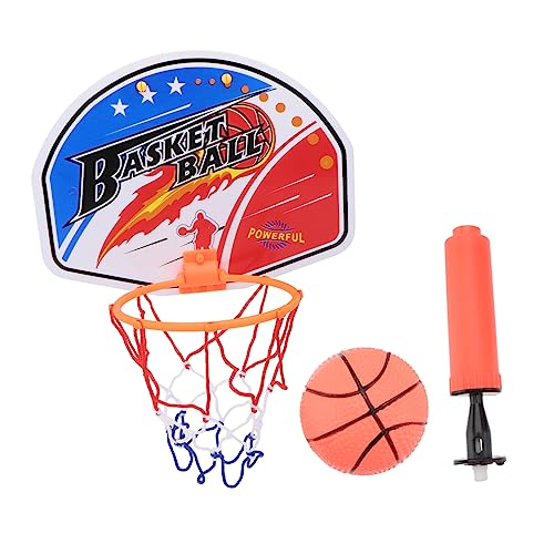 KOMBIUDA 1 Satz Basketballständer Spielzeuge Wandmontiertes Basketballspielzeug Spielzeug Für Kinder Mini-basketballball Wand-Mini-Reifen Indoor-Basketball-Spielzeug Kinderspielzeug Plastik von KOMBIUDA