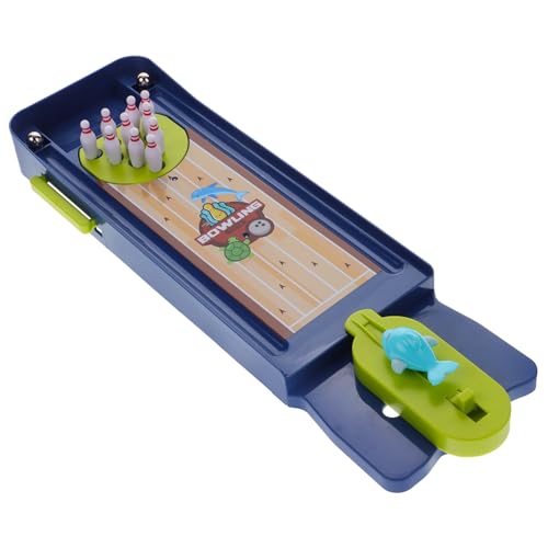 KOMBIUDA 1 Satz Brettspielspielzeug Für Kinder Tischsportspiel Bowling Brettspiele Desktop-Spielzeug Tischspiel Spielzeug Mini-Basketball Tabletop-Spiele Kleine Fingerspielzeuge Abs von KOMBIUDA