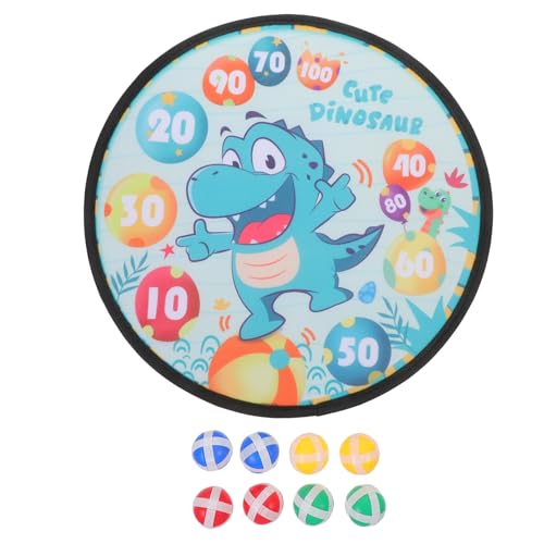 KOMBIUDA 1 Satz Dartscheibe Für Spielzeuge Dartscheibe Kinderspielzeug Interaktives Für Kinderspiele Sticky Ball Dartscheibe Flanell von KOMBIUDA