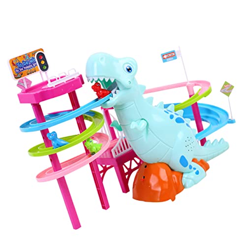 KOMBIUDA 1 Satz Dinosaurier- Activity für adventsgeschichten musikspielzeug Spielzeugset Toys elektrisches Schienenspielzeug Kinderspielzeug Plastik Sky-Blue von KOMBIUDA