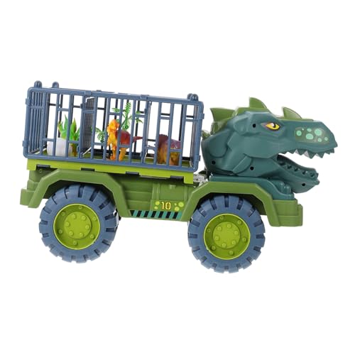 KOMBIUDA 1 Satz Dinosaurier ziehen Auto zurück Monster-Truck-Spielzeug Trägheit Dinosaurier Kinder puppenwagen kinderspielzeug Auto Dinosaurier-Spielzeug rutschendes Autospielzeug Plastik von KOMBIUDA