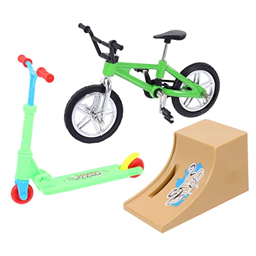 KOMBIUDA 1 Satz Fingerrad Mini- Mini-Skateboard Sportroller für kinderspielzeug kinderknallzeug zum Stressabbau Fingerscooter Aluminiumlegierung von KOMBIUDA