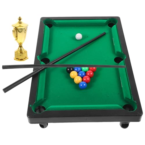 KOMBIUDA 1 Satz Hängender Billardtisch klein -Pool- Mini-Billard billardtisch billiardtisch für Eltern-Kind-Billardtischspielzeug Desktop-Billardball Plastik von KOMBIUDA