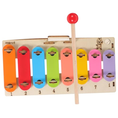 KOMBIUDA 1 Satz Handpercussion Mini-DIY-xylophon-Spielzeug Xylophon-lernset Lustiges DIY-xylophon-Spielzeug Xylophon Lernen DIY Xylophon Xylophon-Spielzeug Selber Machen Holz von KOMBIUDA