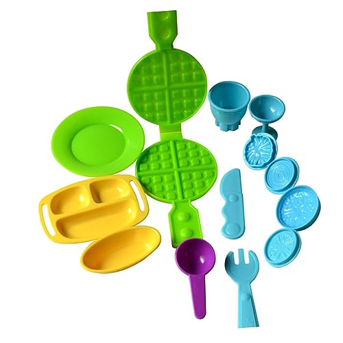 KOMBIUDA 1 Satz Kinder bastelset basteln für Kinder gummilippe Knete Modellieren gumminoppen bastelsets+für+Kinder Crafts for plastalin Kinder knete Set Werkzeug Handbuch Schimmel von KOMBIUDA