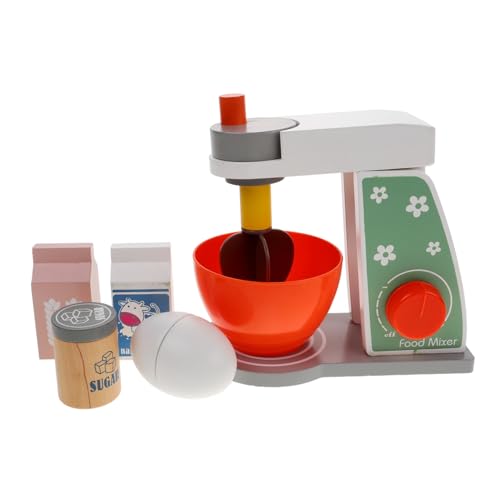 KOMBIUDA 1 Satz Kindermixer Kinder geben Küchenspielzeug vor Rollenspiele für Kinder Küchenspielzeug für Kinder holzspielzeug Kinder küchenmaschine Mixer-Spielset Mixer für Kinder von KOMBIUDA