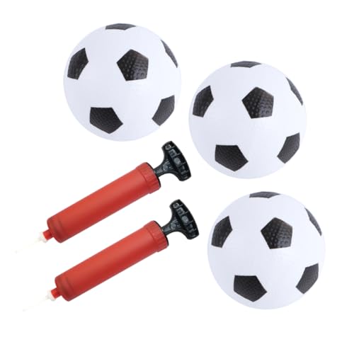 KOMBIUDA 1 Satz Kleiner Fußball Beach-fußball Teamspiel Spielzeug Mini-sportbälle Kleinkind-fußball Spielzeug Für Draußen Mini-fußbälle Für Kinder Indoor-Outdoor-kinderspielzeug PVC von KOMBIUDA