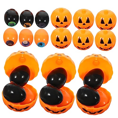 KOMBIUDA 1 Satz Party-stempel-spielzeug Halloween-dekor Für Kinder Halloween-partybevorzugung Halloween-siegel-spielzeug Halloween-kürbisbehälter Briefmarkenspielzeug Kürbis-dekor Plastik von KOMBIUDA