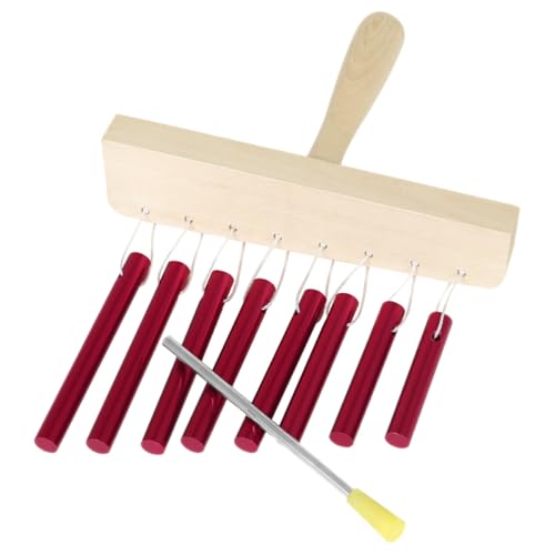 KOMBIUDA 1 Satz Percussion Instrument aus Aluminium Musikalisches Lehrmittel für Handgriff für Musikunterricht und Kreative Rot KOMBIUDA 1 Satz Percussion Instrument aus Aluminium Musikalisches Lehrmittel für Handgriff für Musikunterricht und Kreative Rot von KOMBIUDA
