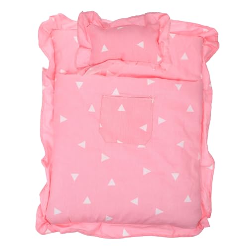 KOMBIUDA 1 Satz Puppenschlafsack Spielzeug für Kinder kinderspielzeug 20cm Puppenbett Schlafsack für Puppen Spielzeuge Stofftierschlafsack Entzückende Schlafsack-Dekoration von KOMBIUDA