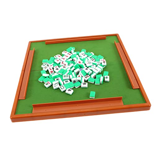 KOMBIUDA 1 Satz Reise Freizeit Mahjong Mahjong-kit Reisespielzeug Mahjong Für Zu Hause Chinesisches Mahjong-Spiel Reise-Mahjong Mahjong Karten 2022 Mini-Spielzeug Japanisches Spielzeug Abs von KOMBIUDA