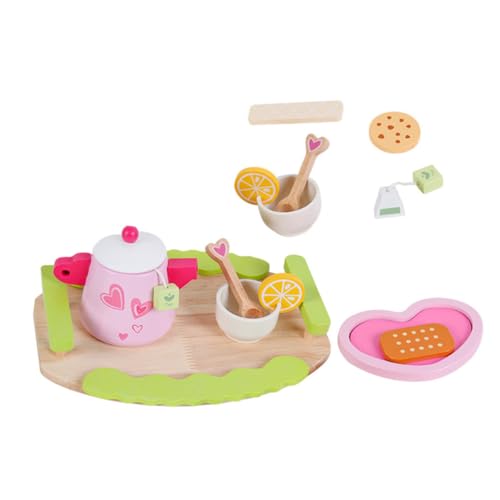 KOMBIUDA 1 Satz Spielhaus Kleinkindspielzeug Kitchen Set for küchenspielzeug für kinderküche+zubehör Kinderspielzeug Lernspielzeug für hölzern von KOMBIUDA