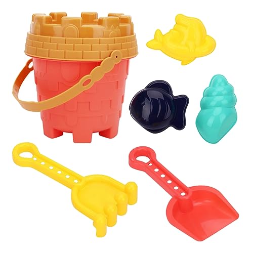 KOMBIUDA 1 Satz Strandeimer Sand Graben Schimmel Strandsandeimer Sommerliches Strandspielzeug Outdoor- Sommer Strand Versorgung Sandspielzeug-Set Für Den Strand Plastik von KOMBIUDA