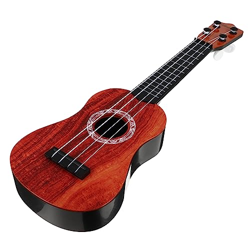 KOMBIUDA 1 Satz Ukulele Spielzeug für Musikinstrumente Kindergitarre für Mädchen Kinderspielzeug kinderinstrumente Jungs-Spielzeug Spielzeuge Mini-Musikspielzeug Anfängerinstrument Holz von KOMBIUDA