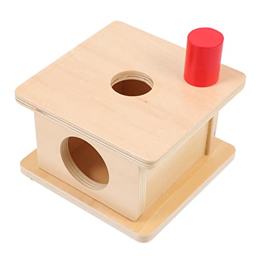 KOMBIUDA 1 Set Aus Holz Montessori Unterricht Entwicklungsspielzeug Lernspielzeug Augen Hand Koordinationsfähigkeiten Spiel Babyspielzeug Lernspielzeug Feinmotorikspielzeug von KOMBIUDA