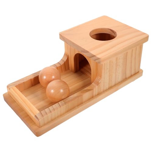 KOMBIUDA Sensorik Spielzeug Baby Spielbogen Baby 1 Set Früherziehung Pitching Box Spielzeug Spielzeug Kinderspielzeug Kognitives Spielzeug Lernspielzeug Kognitionsspielzeug Greifspielzeug Holz von KOMBIUDA