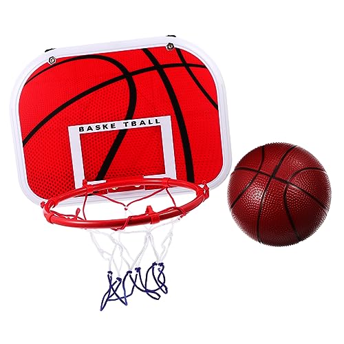 KOMBIUDA 1 Set Hängender Basketballkorb Indoor Basketball Kleinkindspielzeug Für Jungen Mini Basketball Basketbälle Kinderspielzeug Kleinkind Basketball Jungen Basketball Junge von KOMBIUDA