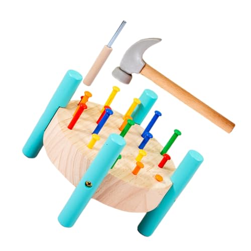 KOMBIUDA Montessori Spielzeug Baby 1 Set Hammerspielzeug Für Montessori Lernspielzeug Mit Schlagplattform Pädagogisches Zum Hämmern Und Ideales Für Jungen Und Ädchen Jahren von KOMBIUDA