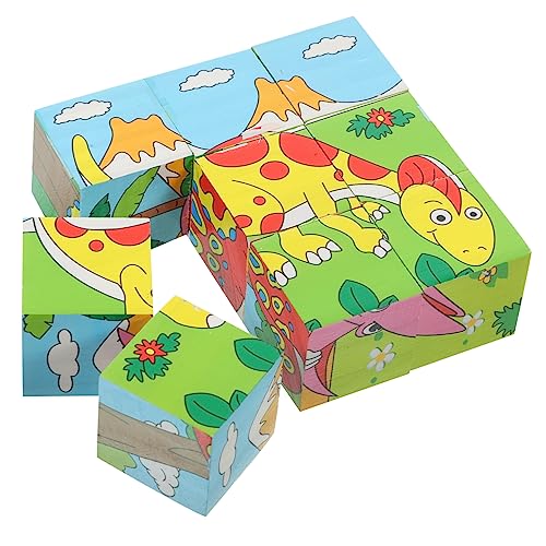 KOMBIUDA 1 Set Holzpuzzle-Spielzeug, Pädagogisches Puzzle-Spielzeug, Kinder-Puzzle-Spielzeug, Lern-Puzzle-Spielzeug von KOMBIUDA