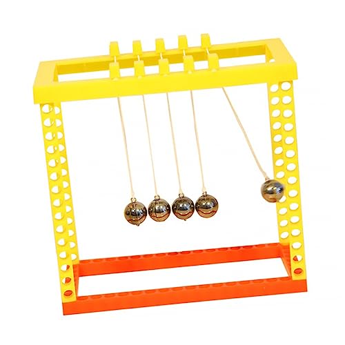 KOMBIUDA 1 Set Kids Newton Cradle Balance Ball Scientific Experiment Spielzeug DIY Montage Spielzeug von KOMBIUDA