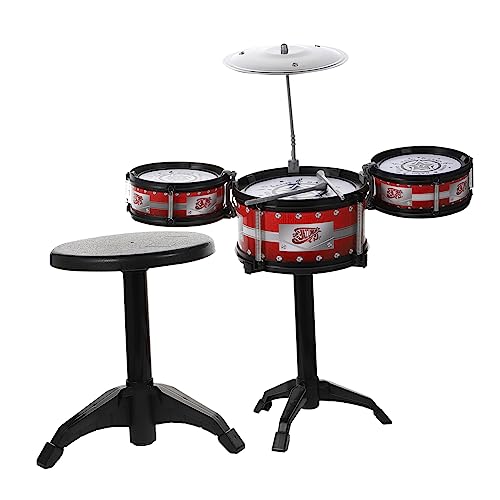 KOMBIUDA 1 Set Kreative Kinder Drum Set Spielzeug Kinder Pädagogische Spielzeug (sortierte Farbe) von KOMBIUDA