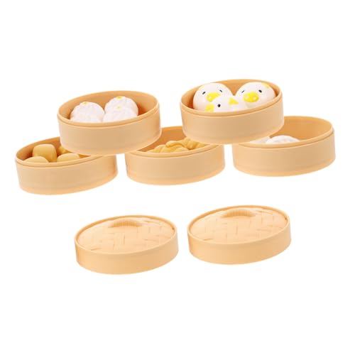 KOMBIUDA Kinderküche 1 Set Küchenspielzeug So Tun Als Ob Kochen Spielset Chinesisches Spielzeug Lernen Frühstücksspielzeug So Tun Als Würde Man Spielen Mini Essen Spielküche Chinesisches von KOMBIUDA