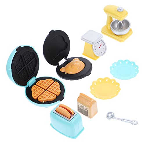 KOMBIUDA 1 Set Miniatur Puppenhaus Küchenzubehör Mini Blender Und Toaster Dekorative Mini Modelle Für Puppenhäuser Perfekte Accessoires Für Kreatives von KOMBIUDA